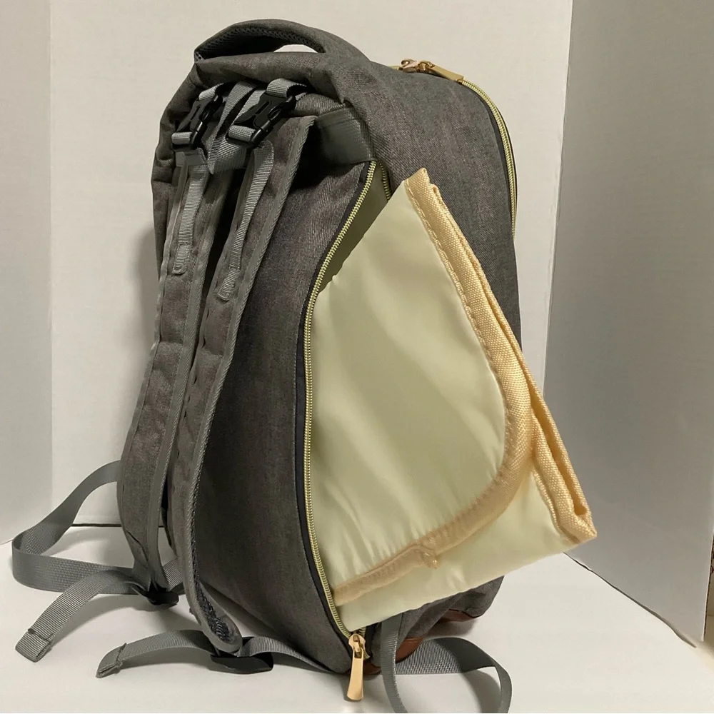 Diaper backpack bag